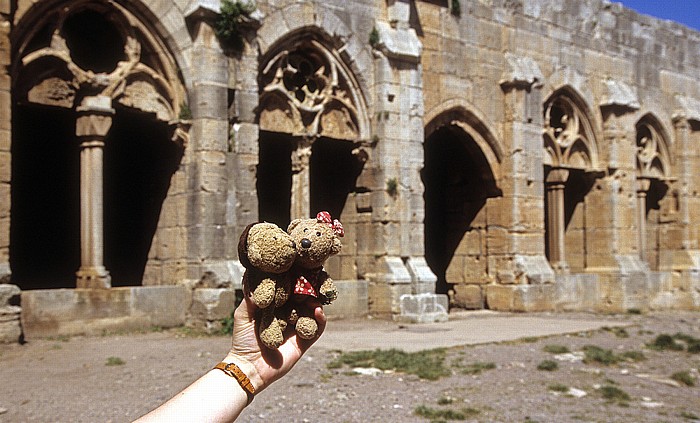 Tell Kalach Krak des Chevaliers: Unterer Hof: Teddy und Teddine