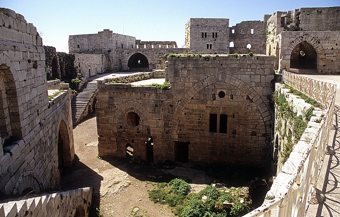 Krak des Chevaliers: Oberburg Tell Kalach