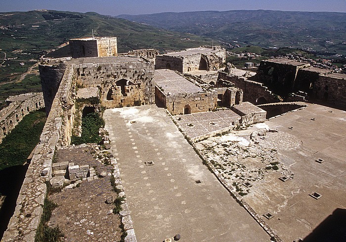 Tell Kalach Krak des Chevaliers: Oberburg