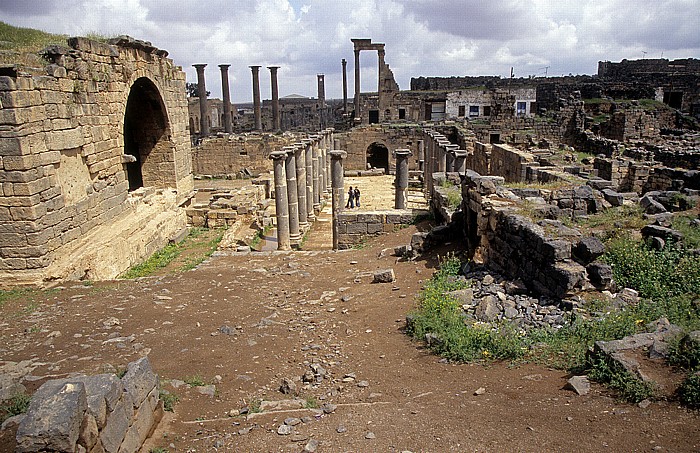 Ruinengelände: Theaterthermen Bosra