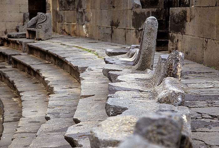 Römisches Theater (Zitadelle): Zuschauerränge Bosra