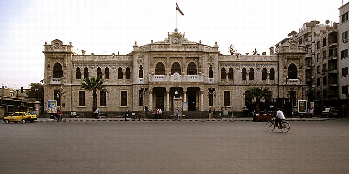 Stadtbezirk al-Kanawat: Al Hejaz Square, Damaskus Hedschas-Bahnhof Damaskus