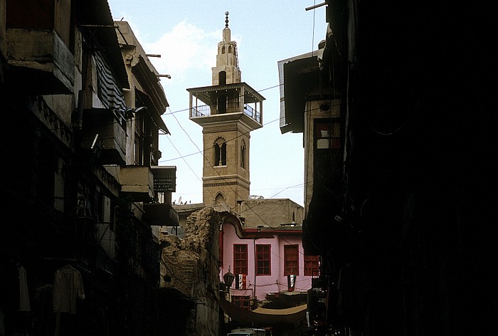 Stadtbezirk Sarudscha: Minarett Damaskus