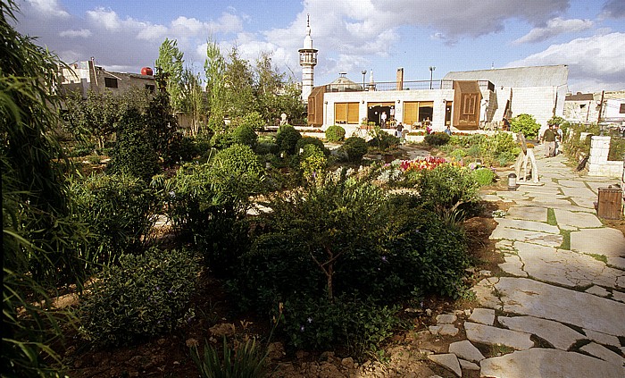 Damaskus Neustadt: Botanischer Garten neben der Zitadelle