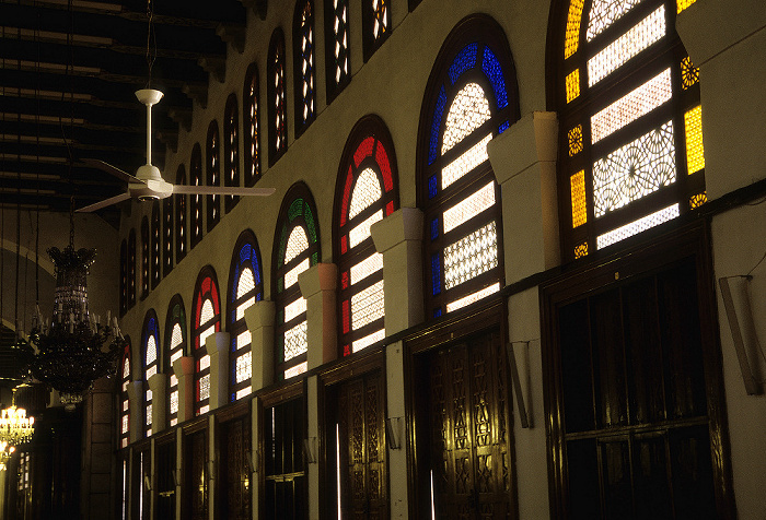 Altstadt: Omayyaden-Moschee: Gebetssaal (haram, musalla) Damaskus