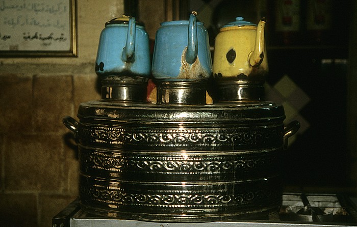 Damaskus Altstadt: Cafe: Teekessel
