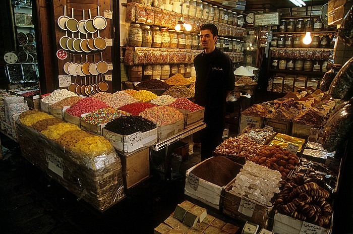 Damaskus Altstadt: Suq: Verkaufsstand
