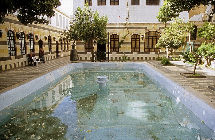 Altstadt: Azim-Palast (Qaṣr al-ʿAẓm) - Innenhof mit Brunnen Damaskus