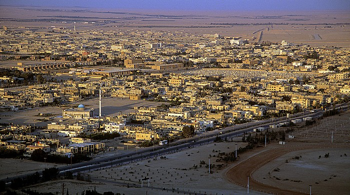 Blick von der Burg Qalaat Ibn Maan: Tadmur Palmyra