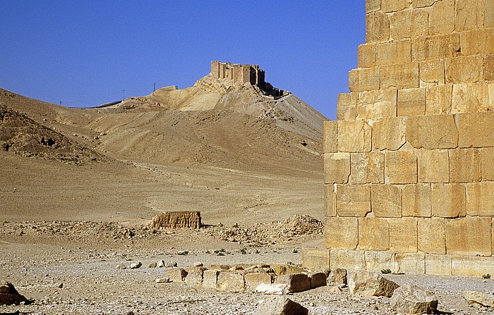Palmyra Tal der Gräber (Westnekropole) Grabturm des Elabel Qalaat Ibn Maan