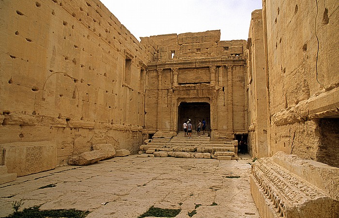 Palmyra Ruinengelände: Baal-Tempel: Tempel: Cella