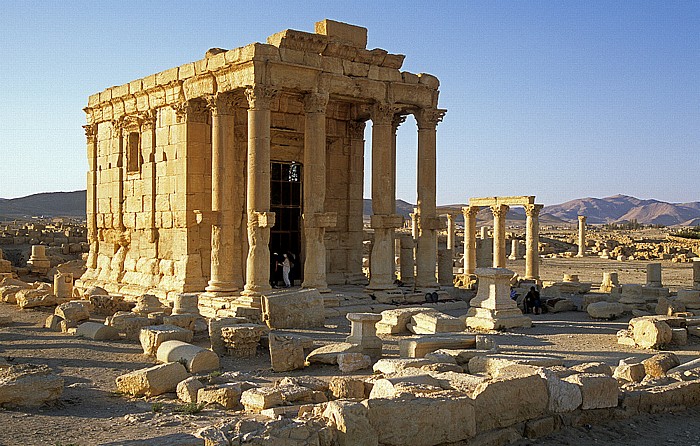 Ruinengelände: Baal-Schamin-Tempel Palmyra
