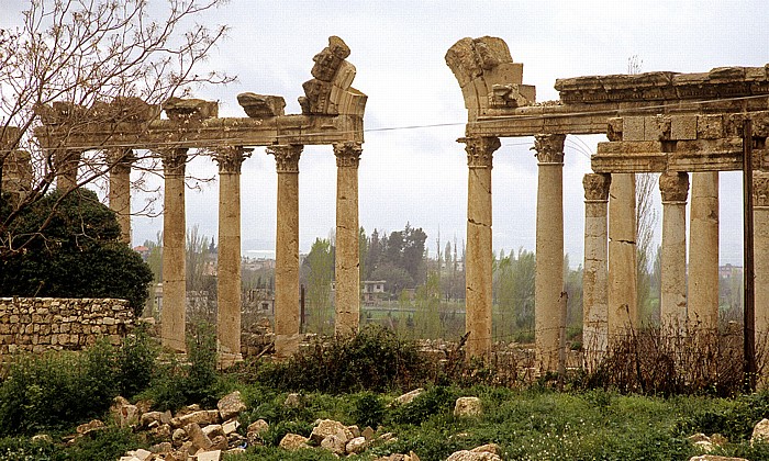 Baalbek Ruinengelände