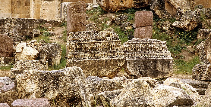 Römischer Sakralbezirk: Zeremonialhof Baalbek