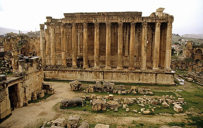 Baalbek Römischer Sakralbezirk: Tempel des Bacchus