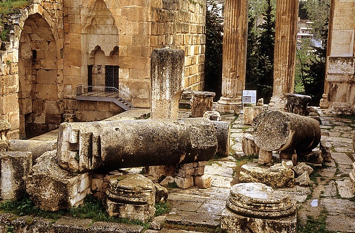 Baalbek Römischer Sakralbezirk: Tempel des Bacchus