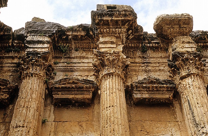 Baalbek Römischer Sakralbezirk: Tempel des Bacchus: Cella