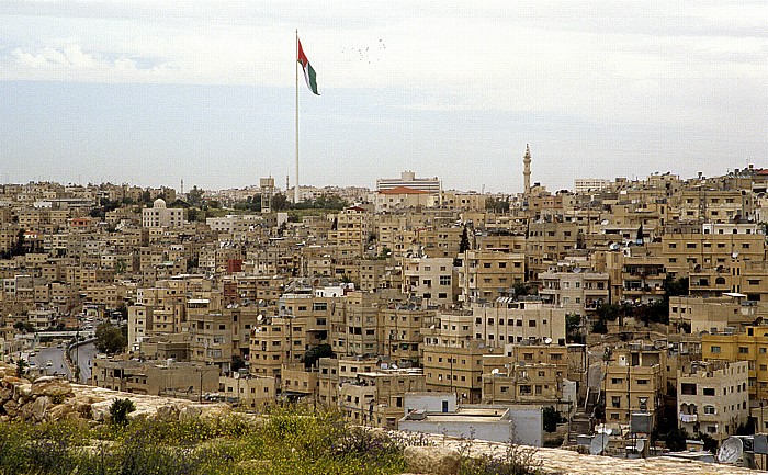 Blick vom Zitadellenhügel Amman