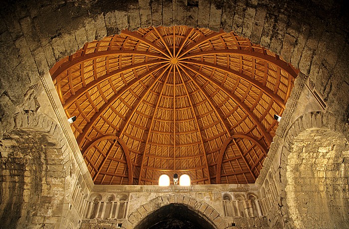 Amman Zitadellenhügel: Qasr (mit rekonstruiertem Kuppeldach)