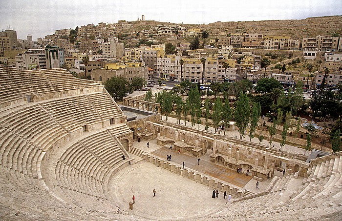Amman Römisches Theater Zitadellenhügel Zitadellentempel