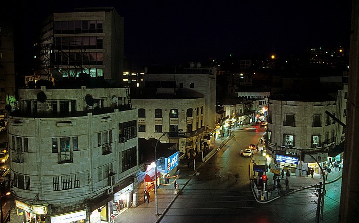 Amman Blick aus dem Palace Hotel