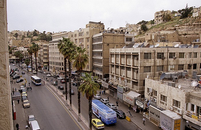 Amman Blick aus dem Palace Hotel