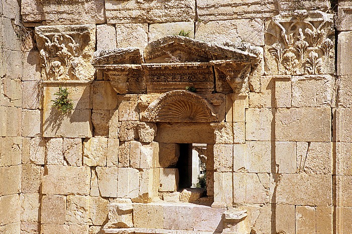 Gerasa: Propyläenhof (Atrium) Jerash