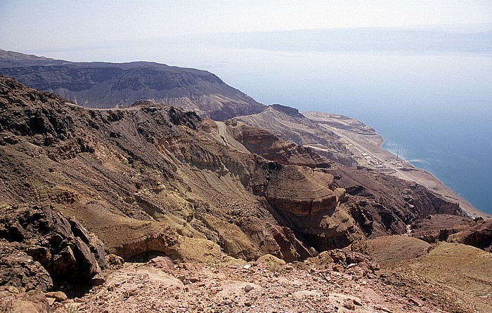 Blick vom Dead Sea Panoramic Complex Totes Meer