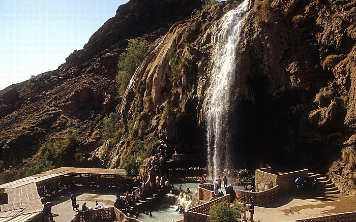 Hammamat Ma'in: Wasserfall Wadi Zarqa Ma'in