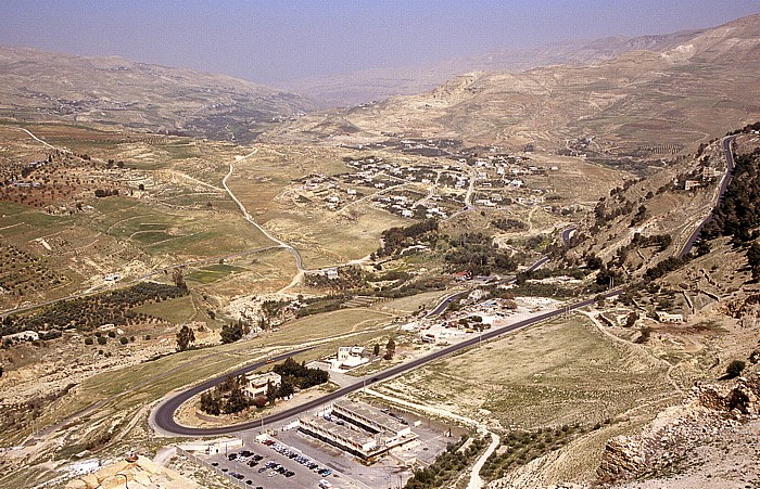 Blick von der Kreuzritterburg Kerak