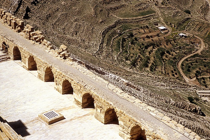 Kreuzritterburg: Unterburg Kerak