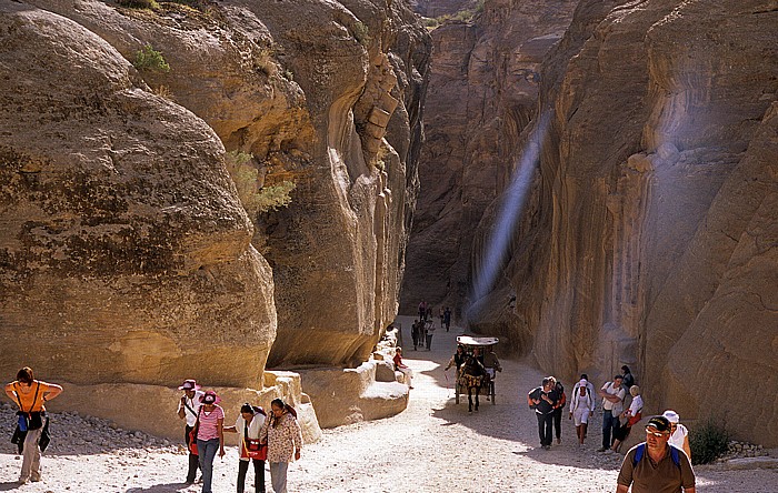 Eingang zum Sik (Siq) Petra
