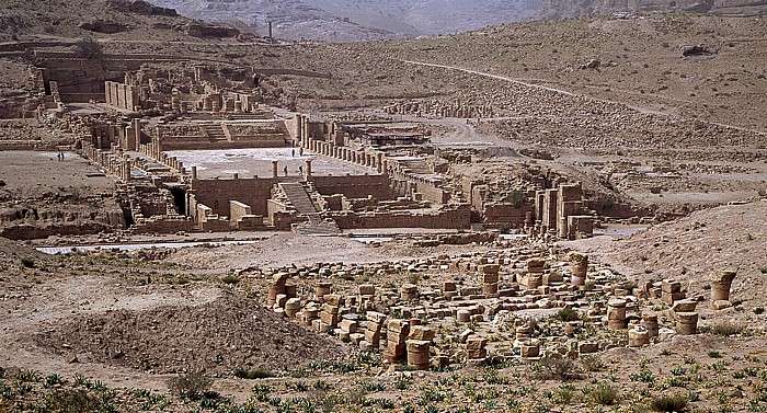 Innenstadt: Großer Tempel Petra