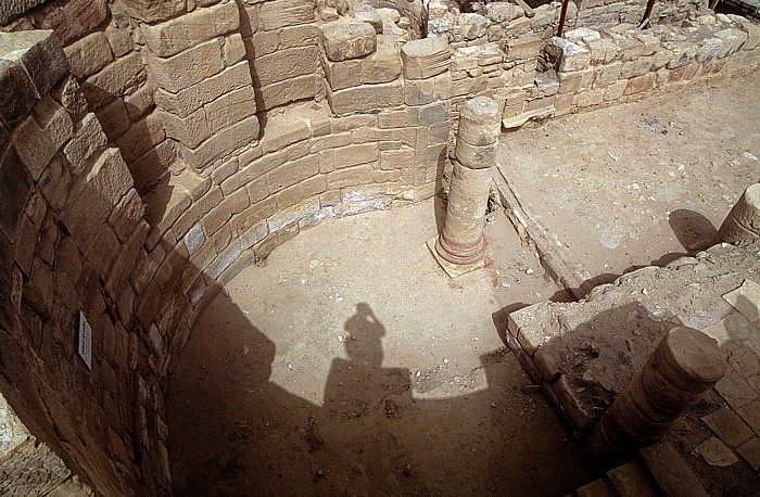 Petra Innenstadt: Großer Tempel: Westliche Exedra