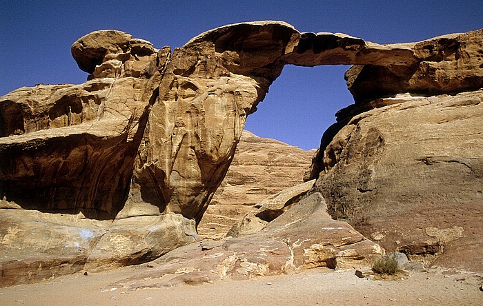 Um Frouth-Felsenbrücke Wadi Rum