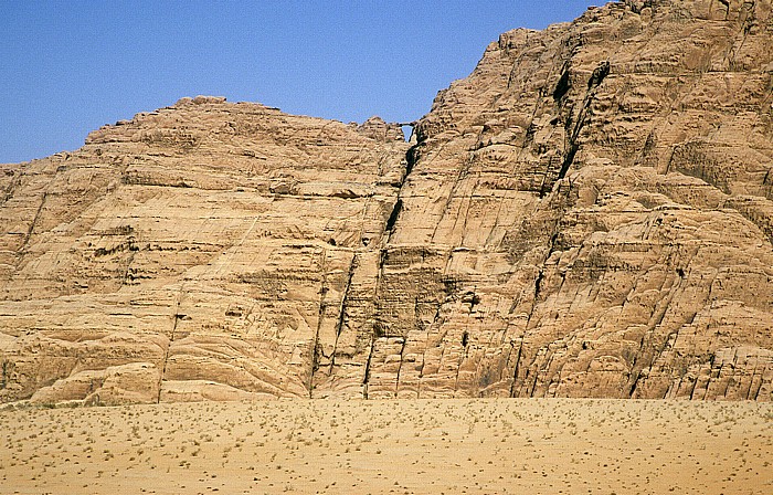 Wadi Rum Burdah Burdah-Felsenbrücke