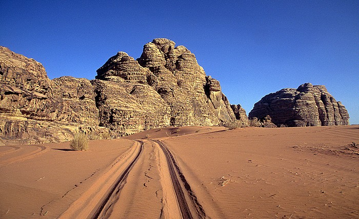 Sanddünen Wadi Rum