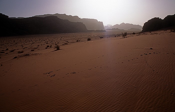 Ar Rak'a: Sonnenuntergang Wadi Rum