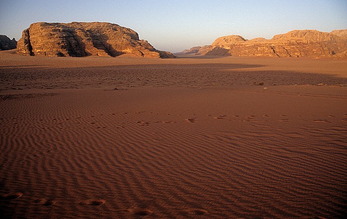 Ar Rak'a: Sonnenaufgang Wadi Rum