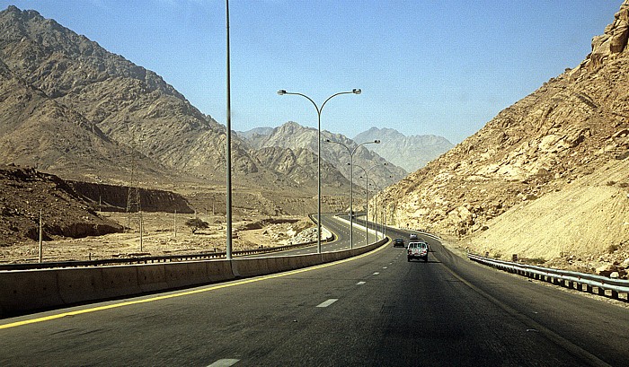 Nefud Desert Highway (Wüstenautobahn) nach Aqaba