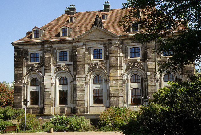 Neustädter Elbufer: Blockhaus (Neustädter Wache) Dresden