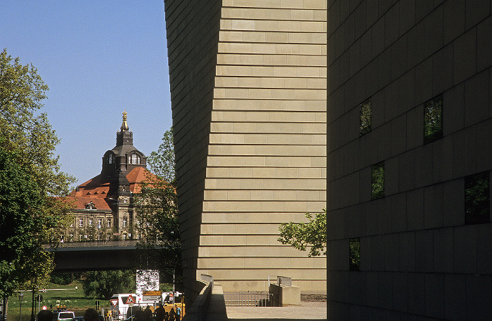 Dresden Innere Altstadt: Neue Synagoge (Gebetshaus) Sächsische Staatskanzlei