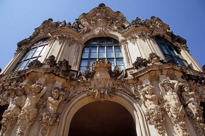 Dresden Innere Altstadt: Zwinger: Wallpavillon