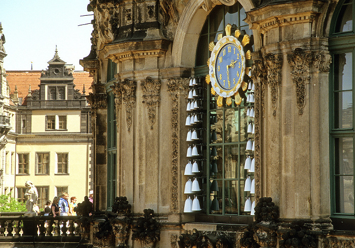 Dresden Innere Altstadt: Zwinger: Glockenspielpavillon