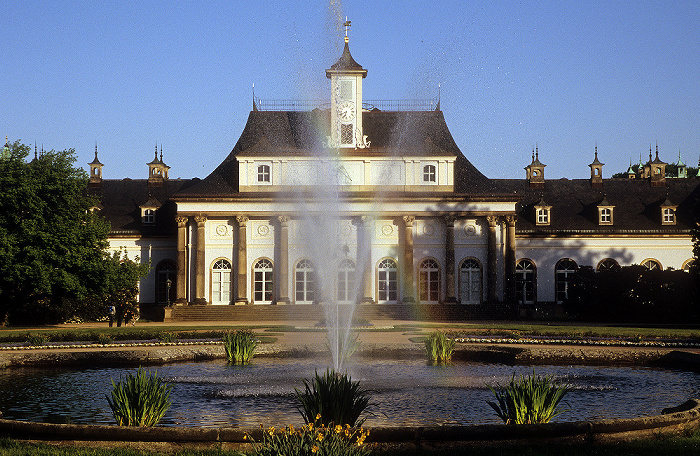 Dresden Schlosspark Pillnitz: Lustgarten, Neues Palais