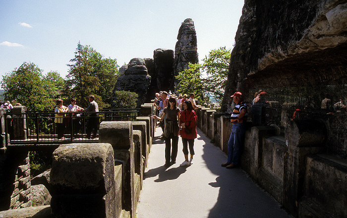 Sächsische Schweiz Bastei: Basteibrücke