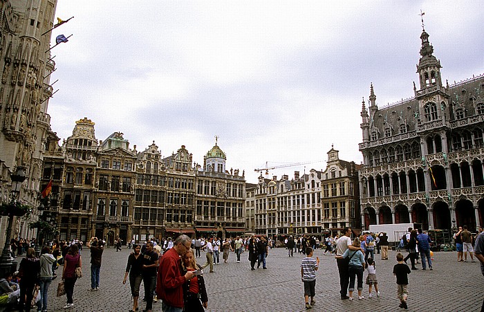 Brüssel Grand Place (Grote Markt): Zunfthäuser Maison du Roi