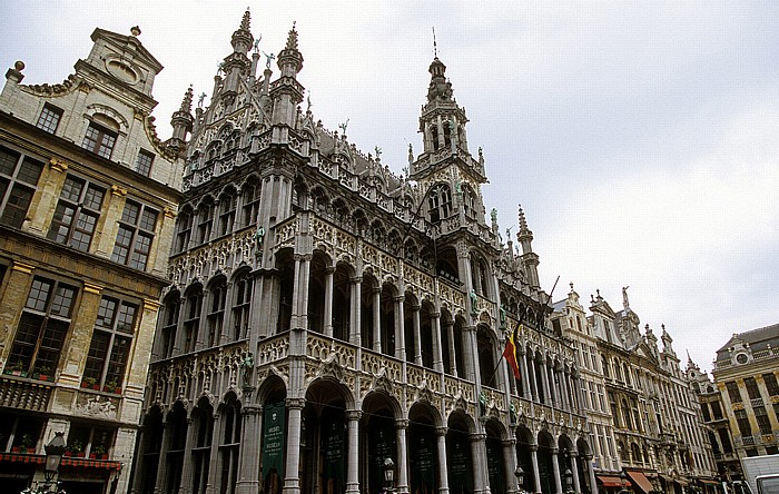 Brüssel Grand Place (Grote Markt): Maison du Roi (Broodhuis) Zunfthäuser