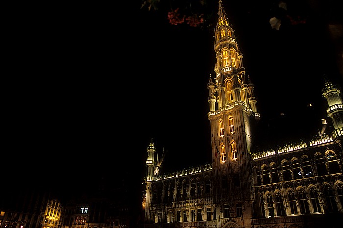 Brüssel Grand Place (Grote Markt): Rathaus Hôtel de Ville de Bruxelles - Stadhuis van Brussel