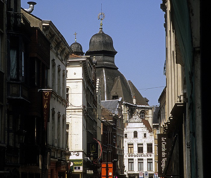 Brüssel Rue des Grands Carmes Onze-Lieve-Vrouw van Goede Bijstandkerk